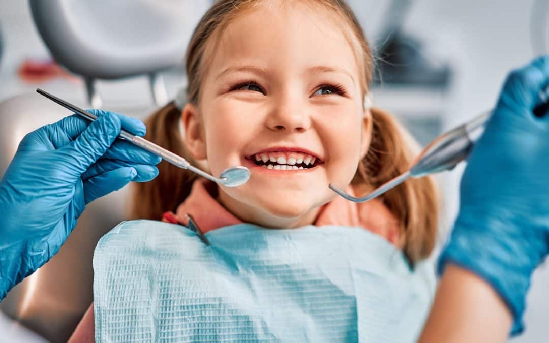 Child at her first dental appointment in Franklin TN